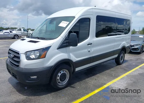 2020 Ford Transit-350 Passenger Van Xl z USA, uszkodzony, nr VIN 1FBAX2C87LKB20162